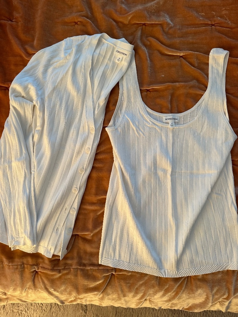 Nordstrom Tank and Cardigan Set